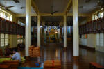 The Tsuglagkhang, or Central Chapel, is the exiles equivalent of the Jokhang temple in Lhasa and, as such, is the most important Buddhist monument in McLeod Ganj. -- Lonely Planet, India 2003