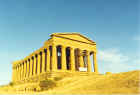 Temple of Concord, almost 2500 years old Greek temple in southern Sicily 