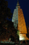 The temple's central tower is 54 m high. 